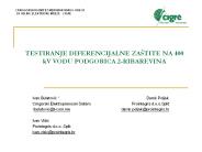 TESTIRANJE DIFERENCIJALNE ZA