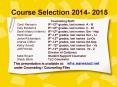 Course Selection 2014- 2015 PowerPoint PPT Presentation