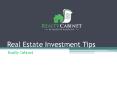 Tips for real estate investment PowerPoint PPT Presentation
