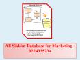 All Sikkim Database for Marketing -9224335234 PowerPoint PPT Presentation
