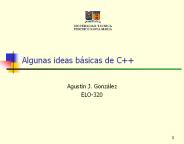 Algunas ideas b