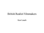 British Realist Filmmakers