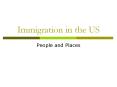 Immigration in the US PowerPoint PPT Presentation