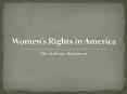 The Suffrage Movement PowerPoint PPT Presentation