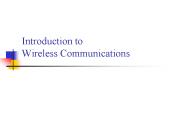 Introduction to Wireless Communications