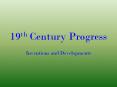 19th Century Progress PowerPoint PPT Presentation