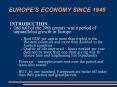 EUROPE PowerPoint PPT Presentation