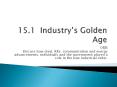 15.1 Industry PowerPoint PPT Presentation