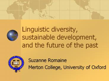 Linguistic%20diversity,%20sustainable%20development,%20and%20the%20future%20of%20the%20past