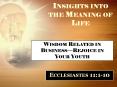 Insights into the Meaning of Life PowerPoint PPT Presentation
