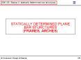 STATICALLY DETERMINED PLANE BAR STURCTURES (FRAMES, ARCHES) PowerPoint PPT Presentation