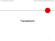 Transactions