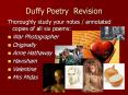 Duffy Poetry Revision PowerPoint PPT Presentation