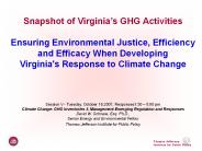 Snapshot of Virginia
