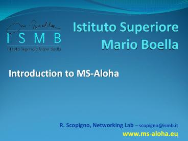 Istituto Superiore Mario Boella