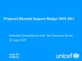 Proposed Biennial Support Budget 2010-2011 PowerPoint PPT Presentation