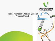 Mobile Number Portability General Process Punjab