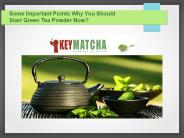 Green Tea Powder