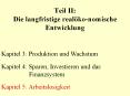 Teil II: Die langfristige real PowerPoint PPT Presentation