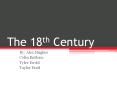 The 18th Century PowerPoint PPT Presentation