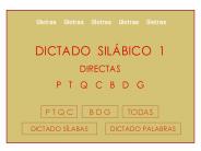DICTADO DE S