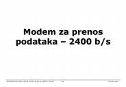 Modem za prenos podataka 