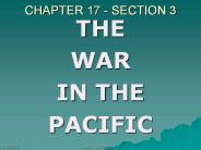 CHAPTER 17 - SECTION 3