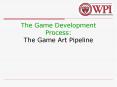 The Game Development Process: The Game Art Pipeline PowerPoint PPT Presentation
