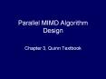 Parallel%20MIMD%20Algorithm%20Design PowerPoint PPT Presentation