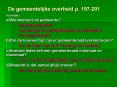 De gemeentelijke overheid p. 197-201 PowerPoint PPT Presentation