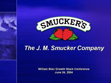 William Blair Growth Stock Conference