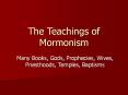 The Teachings of Mormonism PowerPoint PPT Presentation
