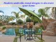 Modern umbrella stand designs to decorate your home PowerPoint PPT Presentation