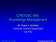 CPE/CSC%20580:%20Knowledge%20Management