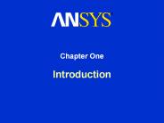 Chapter One