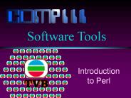 Introduction to Perl