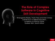 The Role of Complex Software in Cognitive Skill Development