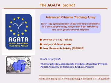 The AGATA project
