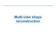 Multi-view shape reconstruction