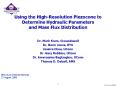 Using the High-Resolution Piezocone to Determine Hydraulic Parameters and Mass Flux Distribution PowerPoint PPT Presentation