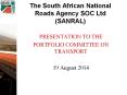 The South African National Roads Agency SOC Ltd (SANRAL) PowerPoint PPT Presentation