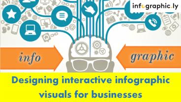 Designing interactive infographic visuals for businesses