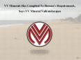 VV Minerals Has Complied To Bureau’s Requirements, Says Vaikundarajan PowerPoint PPT Presentation