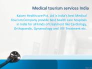 medical tourism services india