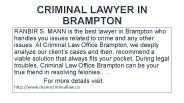 Best Lawyer In Brampton