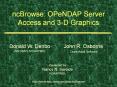 ncBrowse: OPeNDAP Server Access and 3-D Graphics PowerPoint PPT Presentation