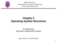 Chapter 2 Operating System Structures