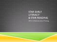 STAR Early Literacy PowerPoint PPT Presentation