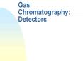 Gas%20Chromatography:%20Detectors PowerPoint PPT Presentation