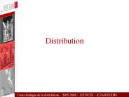 Distribution